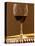 Glass of Red Chateau Belgrave, Haut-Medoc, Grand Crus Classee, France-Per Karlsson-Premier Image Canvas