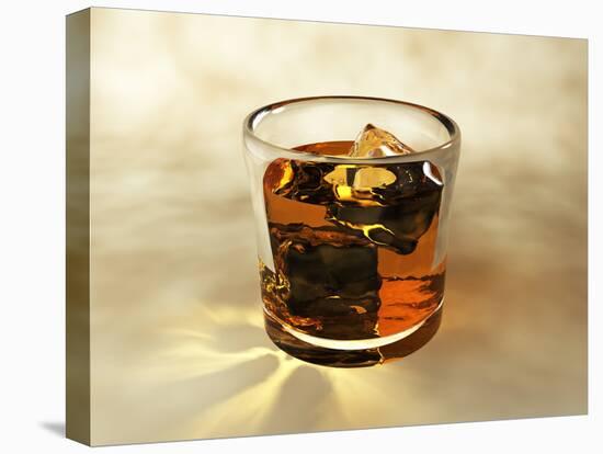 Glass of Whiskey, Computer Artwork-Christian Darkin-Premier Image Canvas