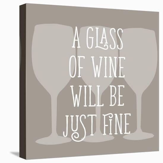 Glass of Wine-Sd Graphics Studio-Stretched Canvas