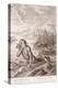 Glaucus Turned into a Sea-God, 1731 (Engraving)-Bernard Picart-Premier Image Canvas