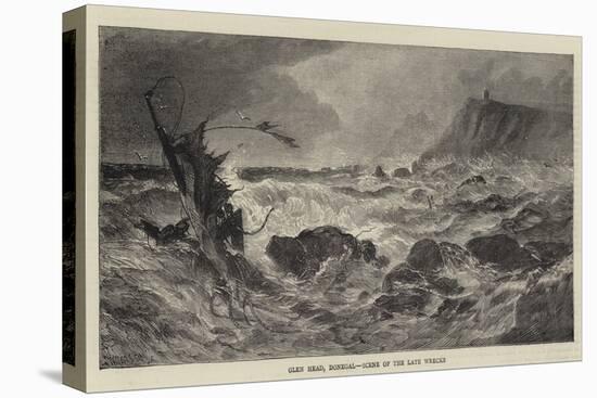 Glen Head, Donegal, Scene of the Late Wrecks-Walter William May-Premier Image Canvas