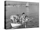 Glendale Students Boating at the Beach-Peter Stackpole-Premier Image Canvas