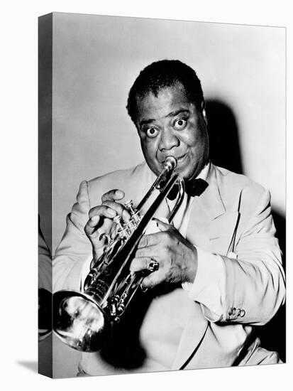 Glenn Miller Story, Louis Armstrong, 1953-null-Stretched Canvas