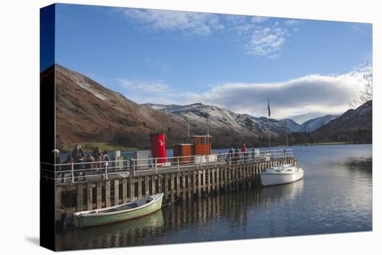 Glenridding Boat Landing, Lake Ullswater, Lake District National Park, Cumbria, England, United Kin-James Emmerson-Premier Image Canvas