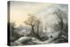 Glistening Winter's Eve-William Stone-Premier Image Canvas