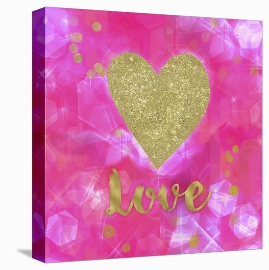 Glitter Love Pink-Tina Lavoie-Premier Image Canvas