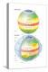 Global Circulation Patterns Diagram. Atmosphere, Climate, Weather, Earth Sciences-Encyclopaedia Britannica-Stretched Canvas