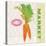 Global Garden Carrots-Bella Dos Santos-Stretched Canvas