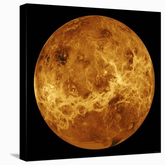 Global View of the Surface of Venus-Stocktrek Images-Premier Image Canvas