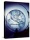 Globe Built by Robert H. Farquhar to Trace Orbit of Sputnik I-Dmitri Kessel-Premier Image Canvas