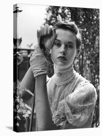 Gloria Vanderbilt Stokowski in Costume for Molnar's Play The Swan-Gordon Parks-Premier Image Canvas