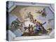 Glory Among Virtues: Fame, Glory, Justice, Fortitude, Temperance and Prudence-Giambattista Tiepolo-Premier Image Canvas