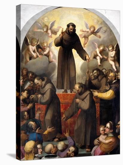 Glory of Saint Francis-Jacopo Ligozzi-Premier Image Canvas