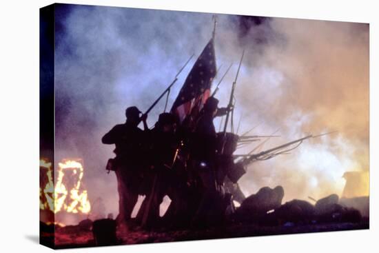 Glory (Pour la gloire) by EdwardZwick, 1989 (guerre by Secession) (photo)-null-Stretched Canvas