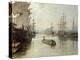 Gloucester Docks, before 1922 (Oil on Canvas)-John Collier-Premier Image Canvas