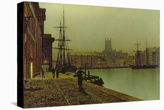 Gloucester Docks, c.1880-John Atkinson Grimshaw-Premier Image Canvas