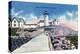 Gloucester, Massachusetts, View of Eastern Point Lighthouse-Lantern Press-Stretched Canvas