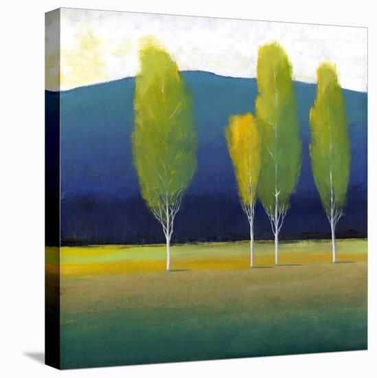 Glowing Trees I-Tim O'toole-Stretched Canvas