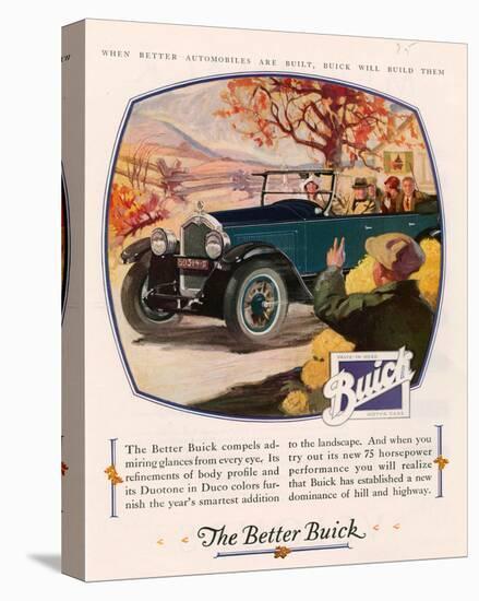 GM Buick - Admiring Glances-null-Stretched Canvas