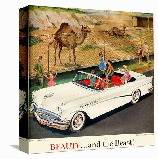 GM Buick -Beauty and the Beast-null-Stretched Canvas