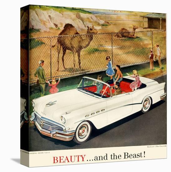 GM Buick -Beauty and the Beast-null-Stretched Canvas
