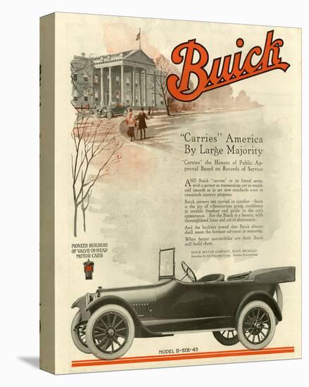 GM Buick …Carries America-null-Stretched Canvas
