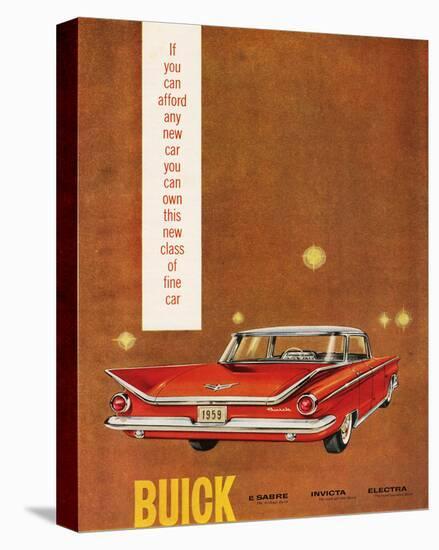 GM Buick Sabre Invicta Electra-null-Stretched Canvas