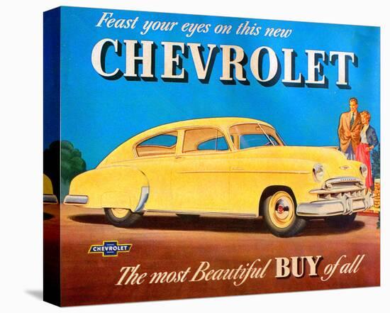 GM Chevrolet Feast Your Eyes-null-Stretched Canvas