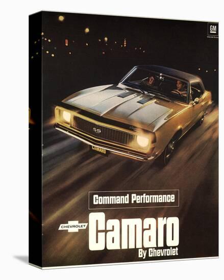 GM Chevy Comaro Performance-null-Stretched Canvas