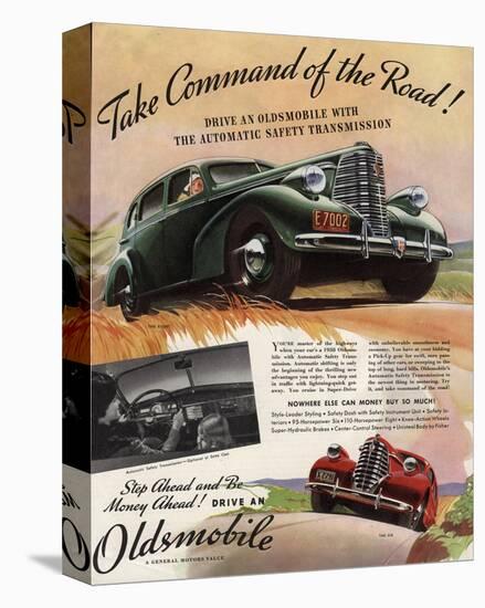 GM Oldsmobile-Command the Road-null-Stretched Canvas