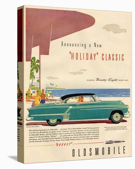 GM Oldsmobile-Holidy Classic98-null-Stretched Canvas