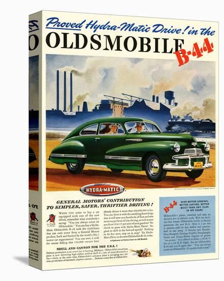 GM Oldsmobile-Hydramatic Drive-null-Stretched Canvas