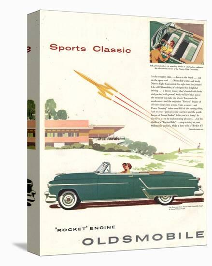 GM Oldsmobile - Sports Classic-null-Stretched Canvas