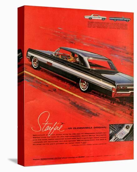 GM Starfire Oldsmobile Original-null-Stretched Canvas