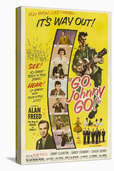 Go, Johnny, Go!-null-Stretched Canvas