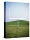 Goal Post in Field-Michael Prince-Premier Image Canvas
