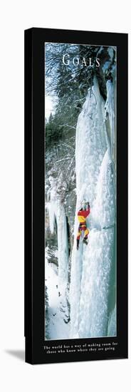 Goals - Ice Climber-unknown unknown-Stretched Canvas