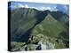 Goat Fell Range, the Big Mountains of Arran, Isle of Arran, Strathclyde, Scotland, UK-Maxwell Duncan-Premier Image Canvas