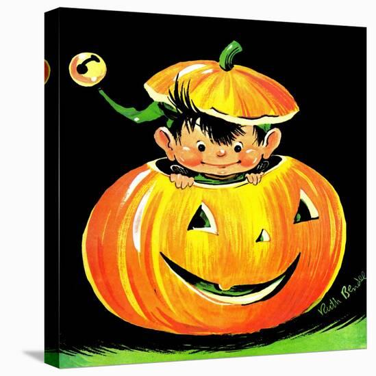 Goblin in the Pumpkin Patch - Jack & Jill-Ruth Bendel-Premier Image Canvas