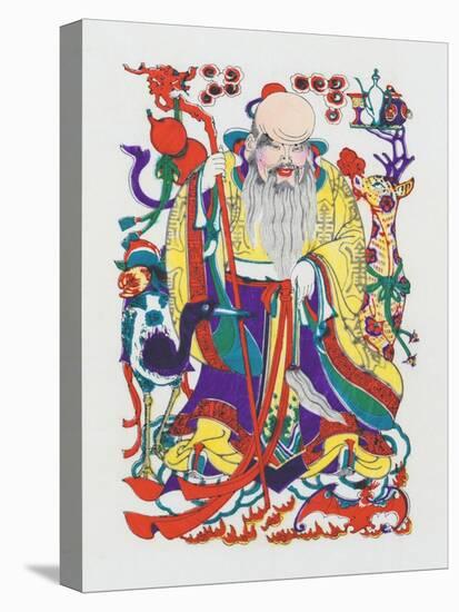 God of Longevity, C.1980S-null-Premier Image Canvas