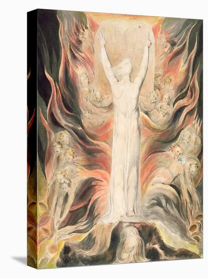 God Writing Upon the Tables of the Covenant-William Blake-Premier Image Canvas