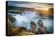 Godafoss, Myvatn, Iceland. the Waterfall of the Gods at Sunset-Francesco Riccardo Iacomino-Premier Image Canvas