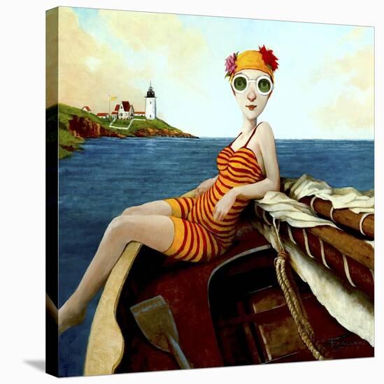 Goggles Return-Fred Calleri-Stretched Canvas