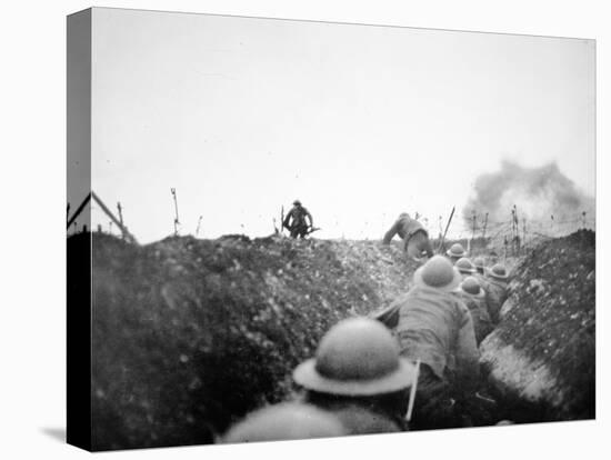 'Going over the Top', 24th March 1917-English Photographer-Premier Image Canvas