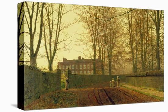 Going to Church in Autumn, 1888-John Atkinson Grimshaw-Premier Image Canvas