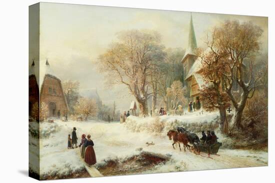 Going to Church-Hermann Kauffmann-Premier Image Canvas