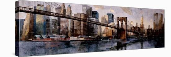 Going to the City-Marti Bofarull-Stretched Canvas