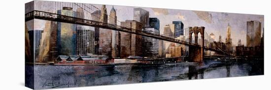 Going to the City-Marti Bofarull-Stretched Canvas