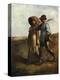 Going to Work, C1850-1851-Jean Francois Millet-Premier Image Canvas