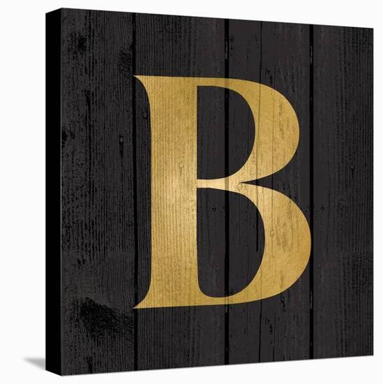 Gold Alphabet B-N. Harbick-Stretched Canvas